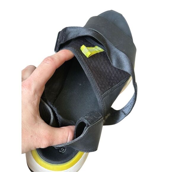 Sorel WOMEN'S KINETIC IMPACT SPORTY SANDALS size 10 Black Chunky Slingback Open - Picture 10 of 14